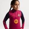 Bluza Nike FC Barcelona Drill Top II2421-621 XL (158-170) czerwony